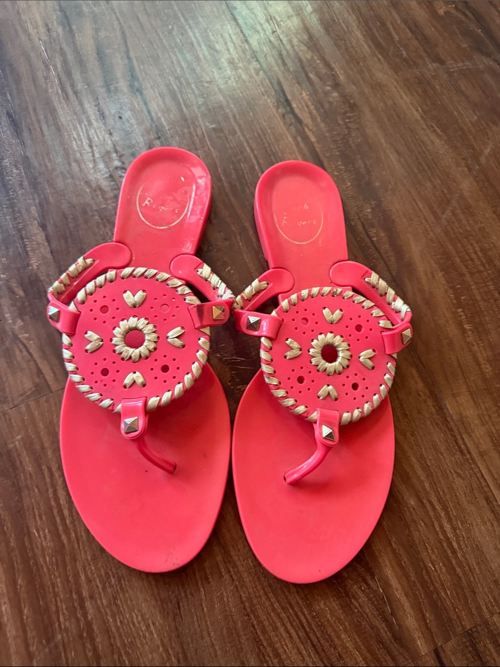 Jack Roger pink gelly sandal